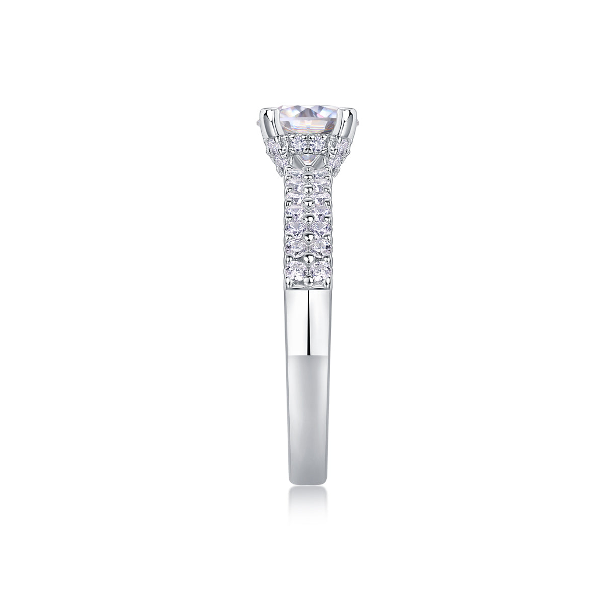 Carissie Ring MF214749 - Silver Side View