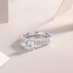 Carissie Ring MF214749 - Silver Angle View
