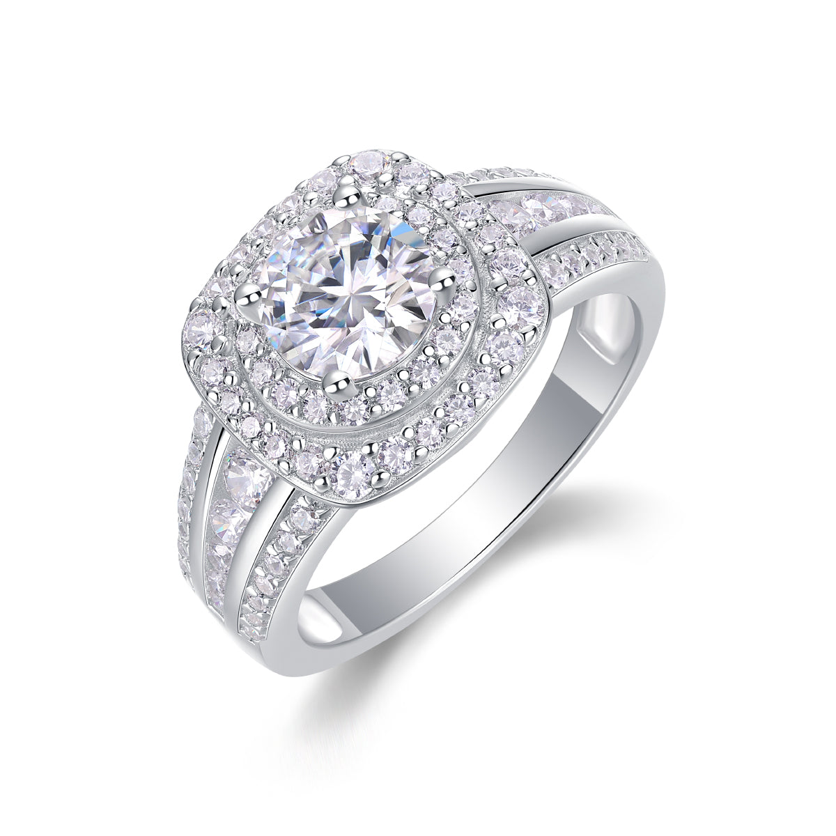 Carissie Ring MF214778 - Silver Angle View