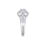 Carissie Ring MF214778 - Silver Side View