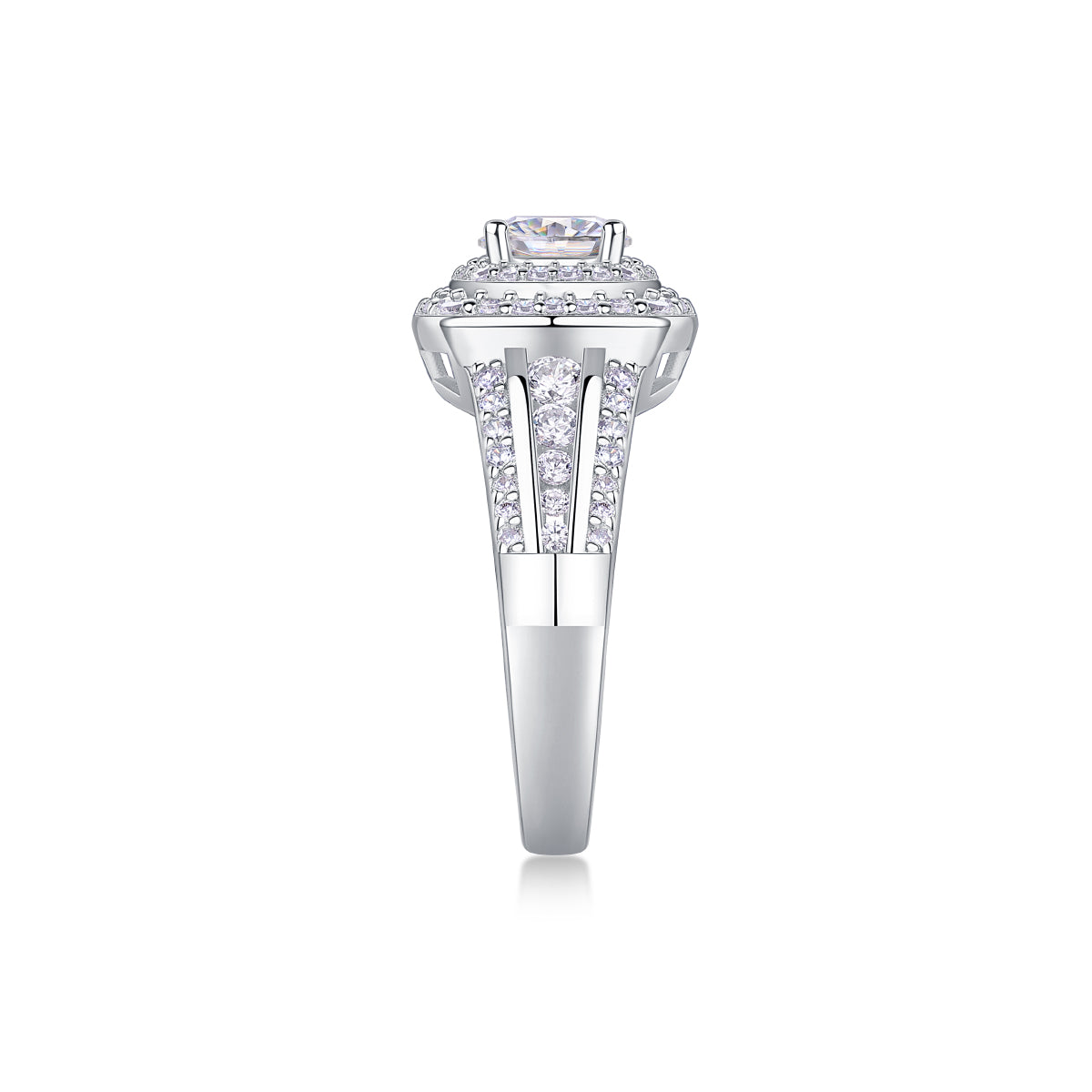 Carissie Ring MF214778 - Silver Side View