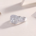 Carissie Ring MF214778 - Silver Angle View