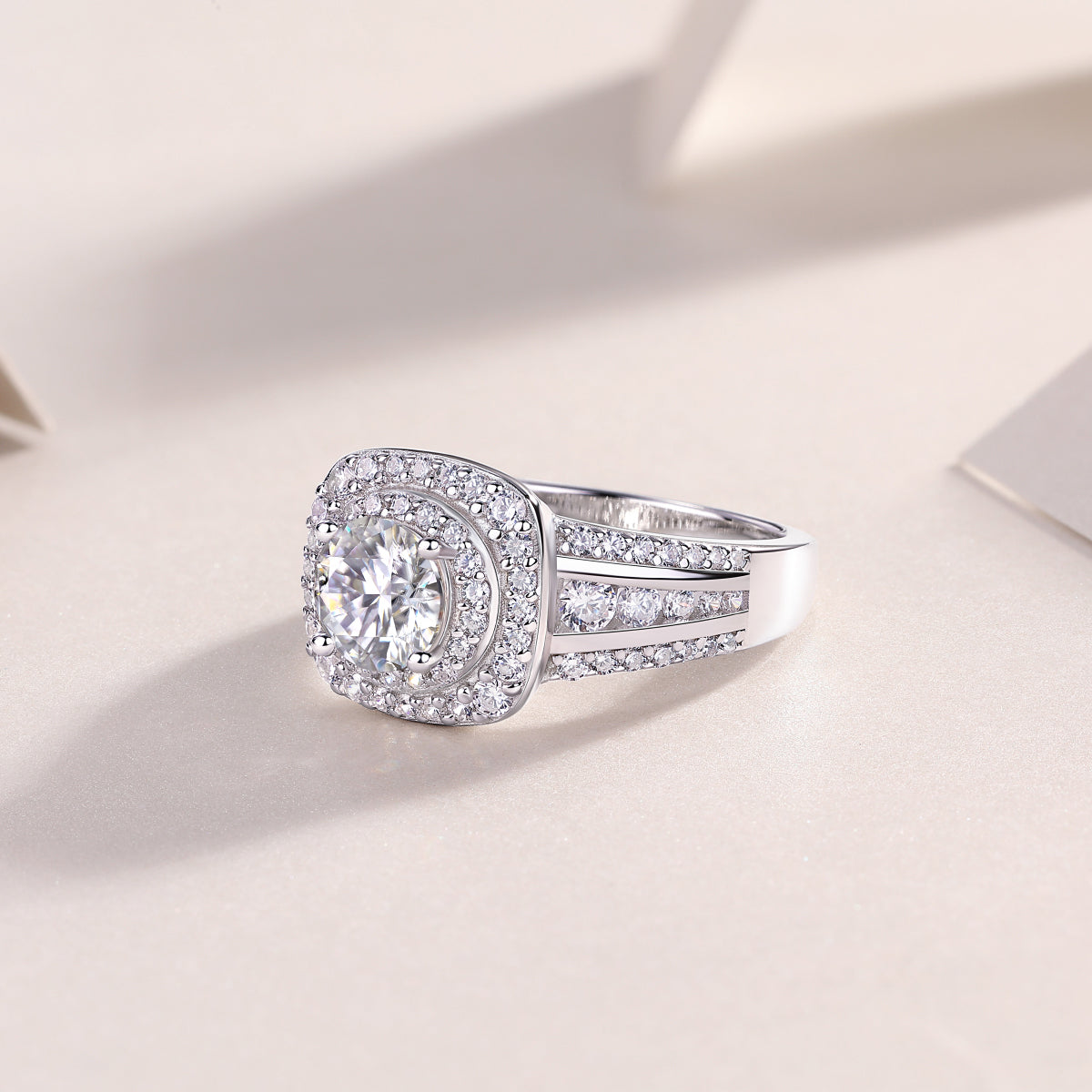 Carissie Ring MF214778 - Silver Angle View