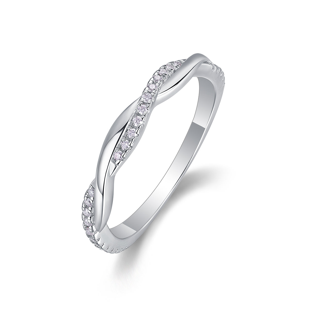 Carissie Ring MF214784 - Silver Angle View