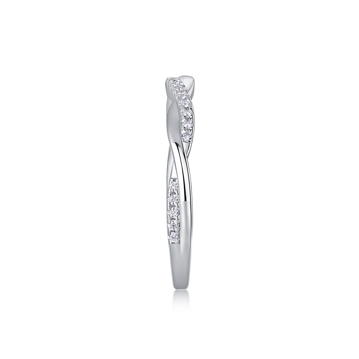 Carissie Ring MF214784 - Silver Side View