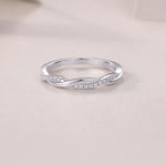 Carissie Ring MF214784 - Silver Angle View