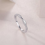 Carissie Ring MF214784 - Silver Angle View
