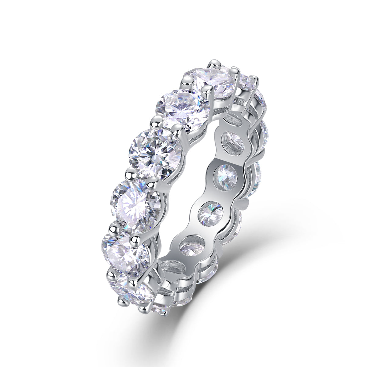Carissie Ring MF214845 - Silver Angle View