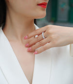Carissie Ring MF214845 - Silver On Model
