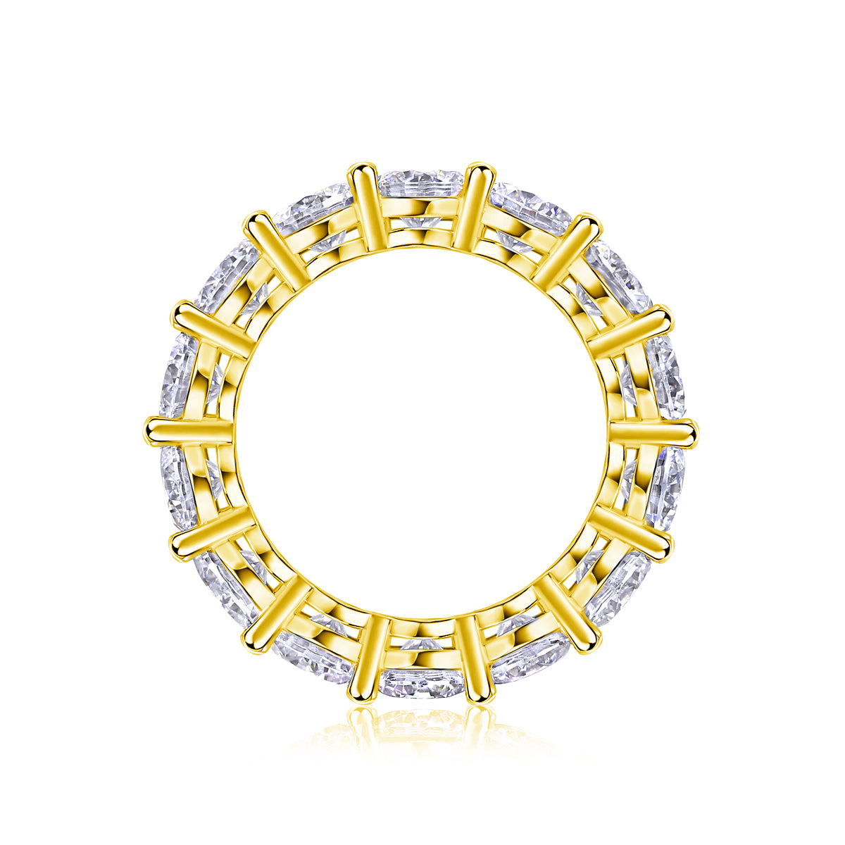 Carissie Ring MF214845 - Yellow Gold Side View