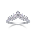 Carissie Ring MF214850 - Silver Front View