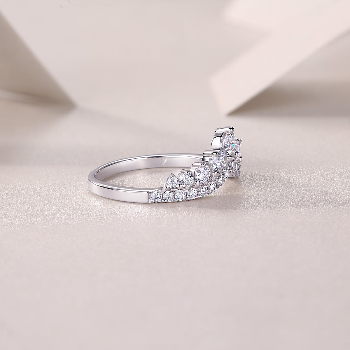 Carissie Ring MF214850 - Silver Side View