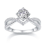 Carissie Ring MF214857 - Silver Front View
