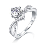 Carissie Ring MF214857 - Silver Angle View