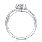 Carissie Ring MF214857 - Silver Side View