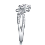 Carissie Ring MF214857 - Silver Side View