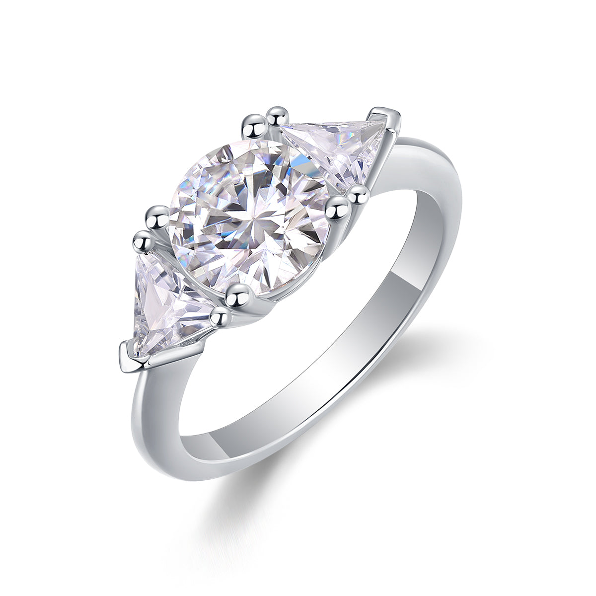 Carissie Ring MF214873 - Silver Angle View