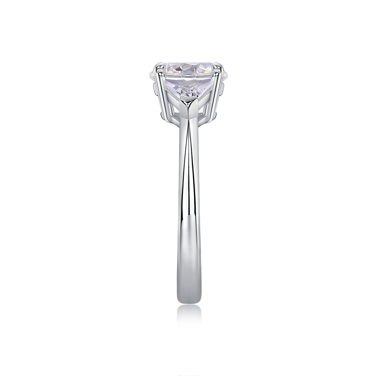 Carissie Ring MF214873 - Silver Side View