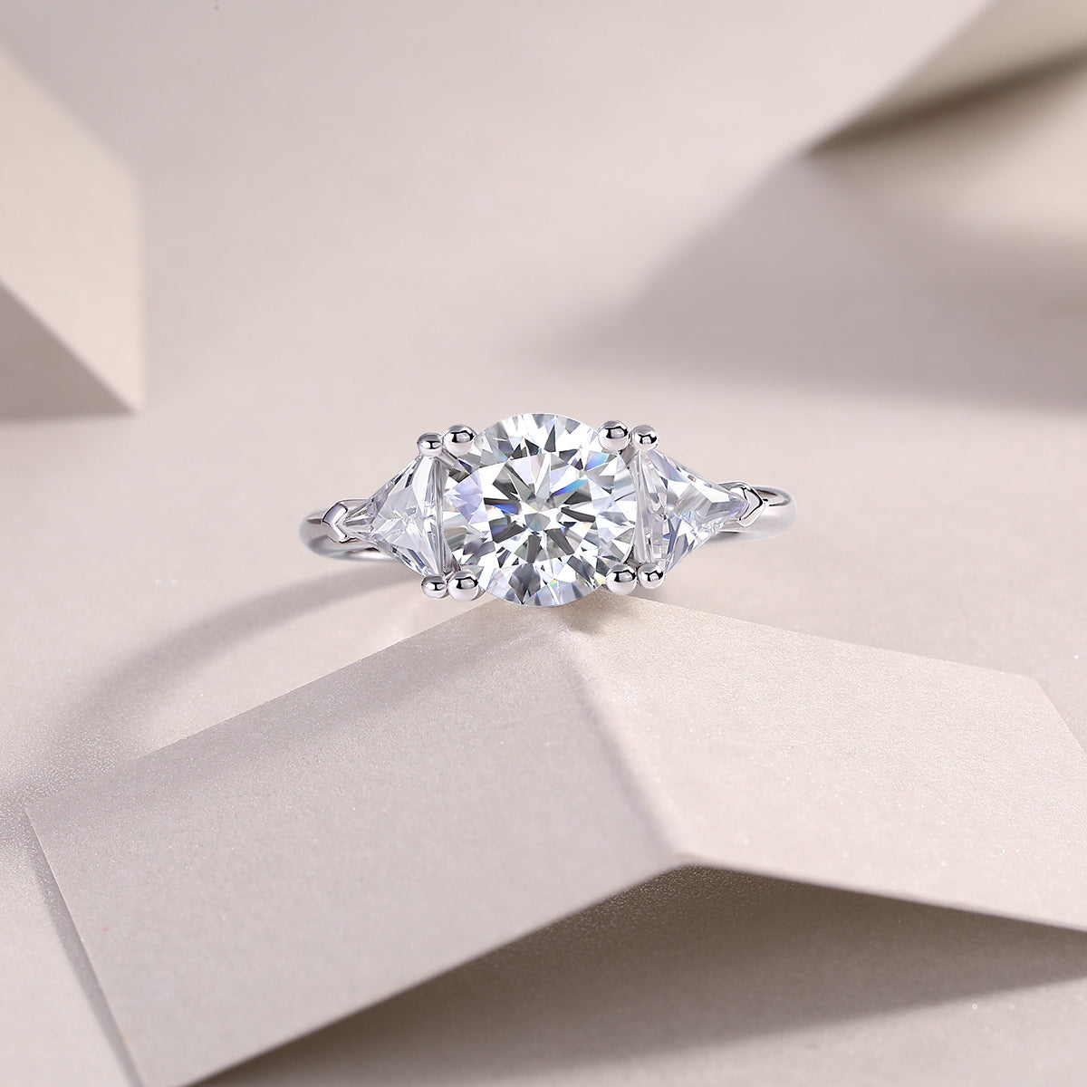 Carissie Ring MF214873 - Silver Angle View