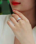 Carissie Ring MF214873 - Silver On Model