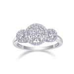 Carissie Ring MF214886 - Silver Main View
