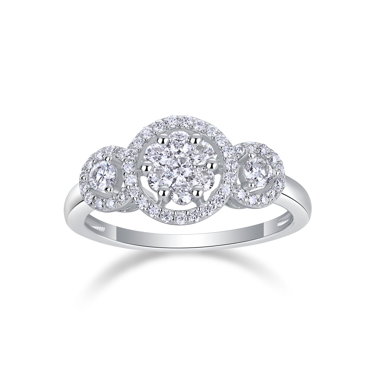 Carissie Ring MF214886 - Silver Main View