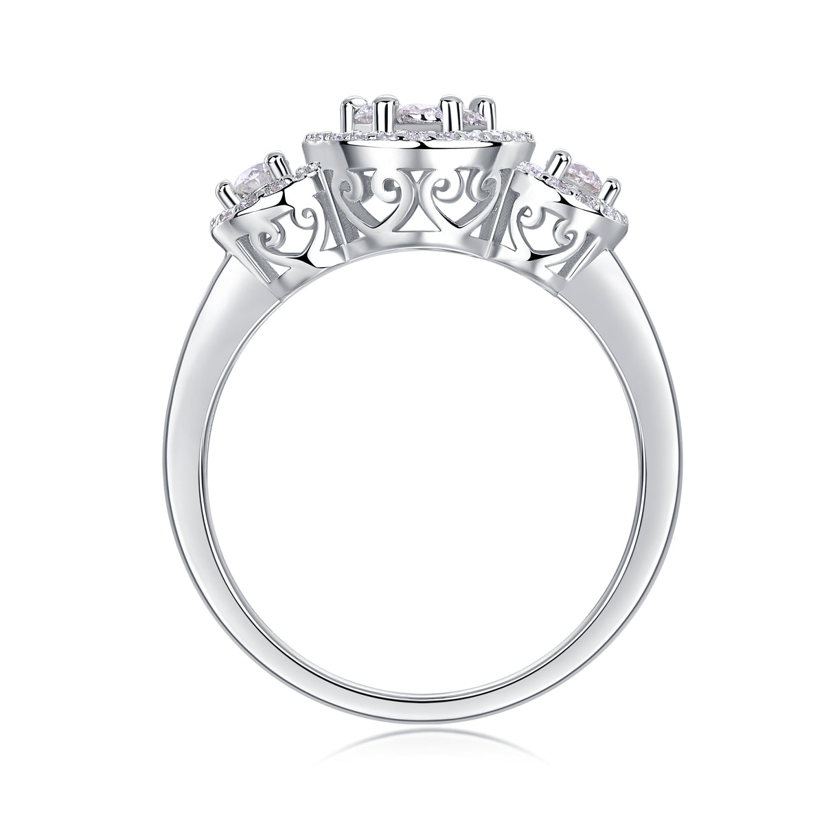 Carissie Ring MF214886 - Silver Front View