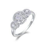 Carissie Ring MF214886 - Silver Angle View