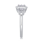 Carissie Ring MF214886 - Silver Side View