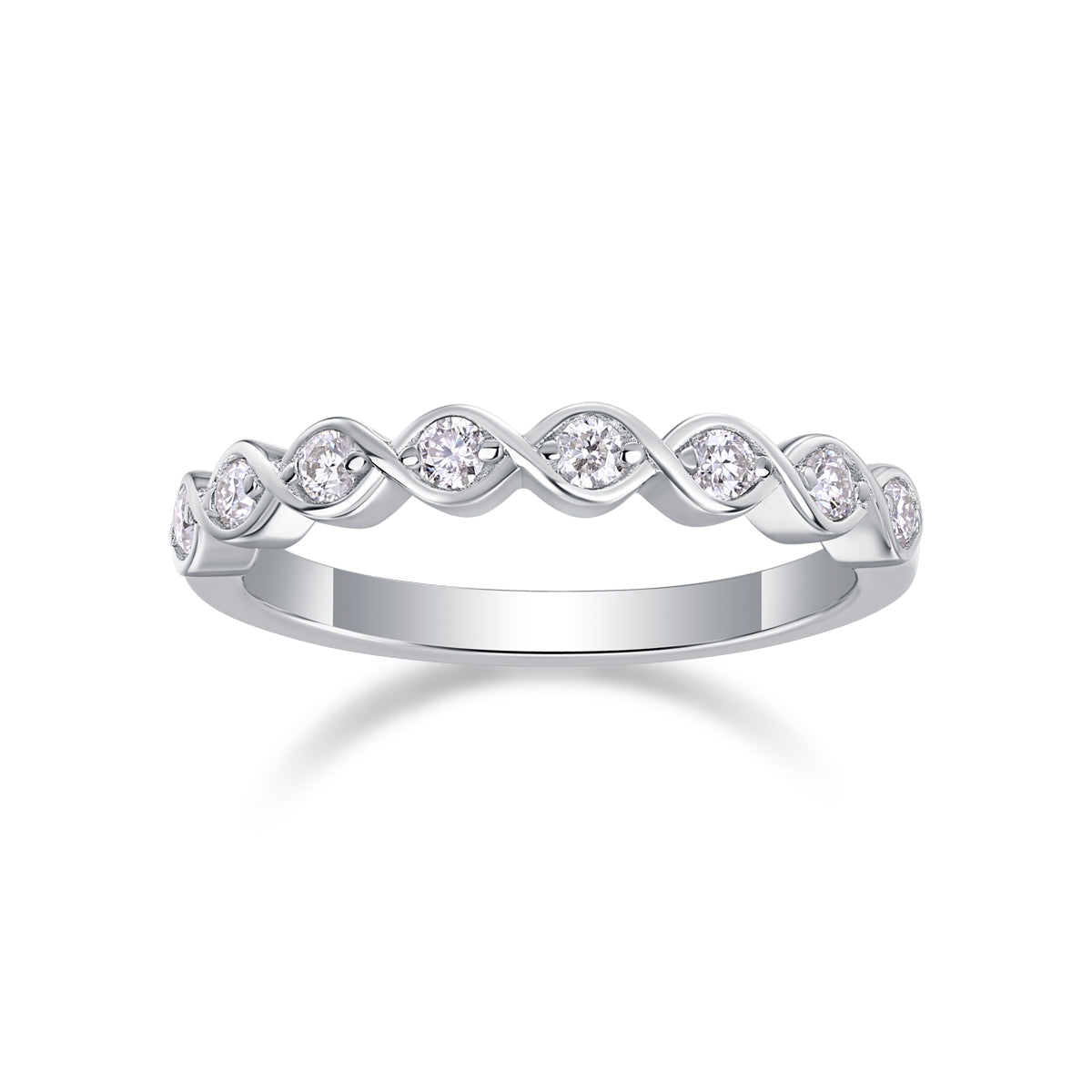 Carissie Ring MF214895 - Silver Front View