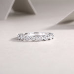 Carissie Ring MF214895 - Silver Angle View