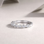 Carissie Ring MF214895 - Silver Angle View