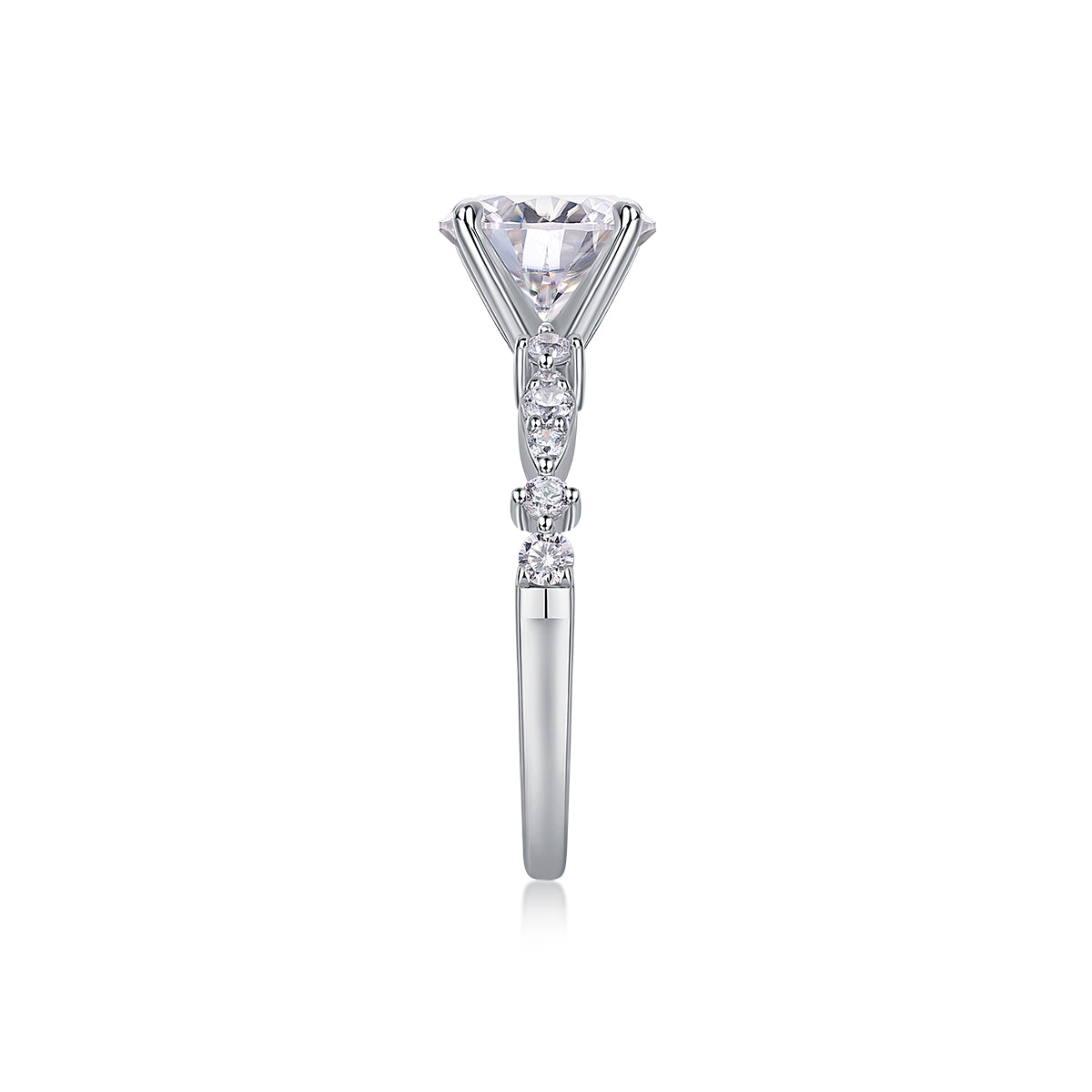Carissie Ring MF214936 - Silver Side View