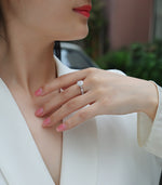 Carissie Ring MF214936 - Silver On Model
