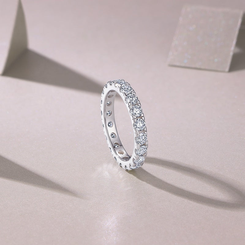 Carissie Ring MF214940 - Silver Angle View