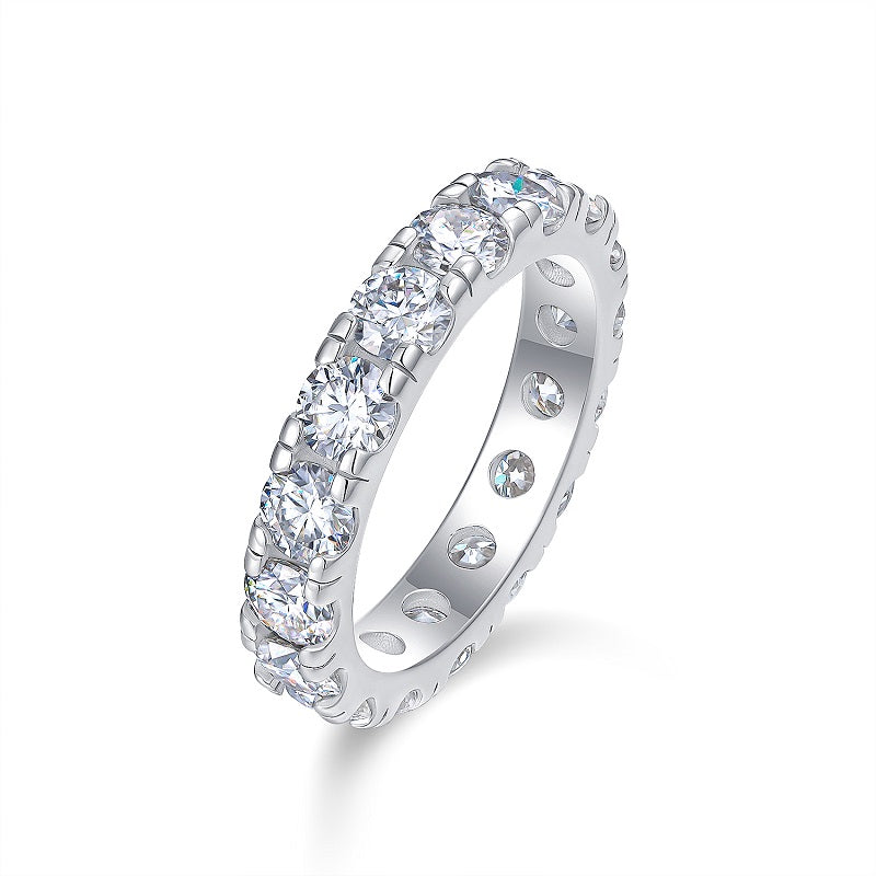 Carissie Ring MF214945 - Silver Angle View