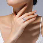 Carissie Ring MF214945 - Silver On Model