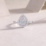Carissie Ring MF214962 - Silver Front View