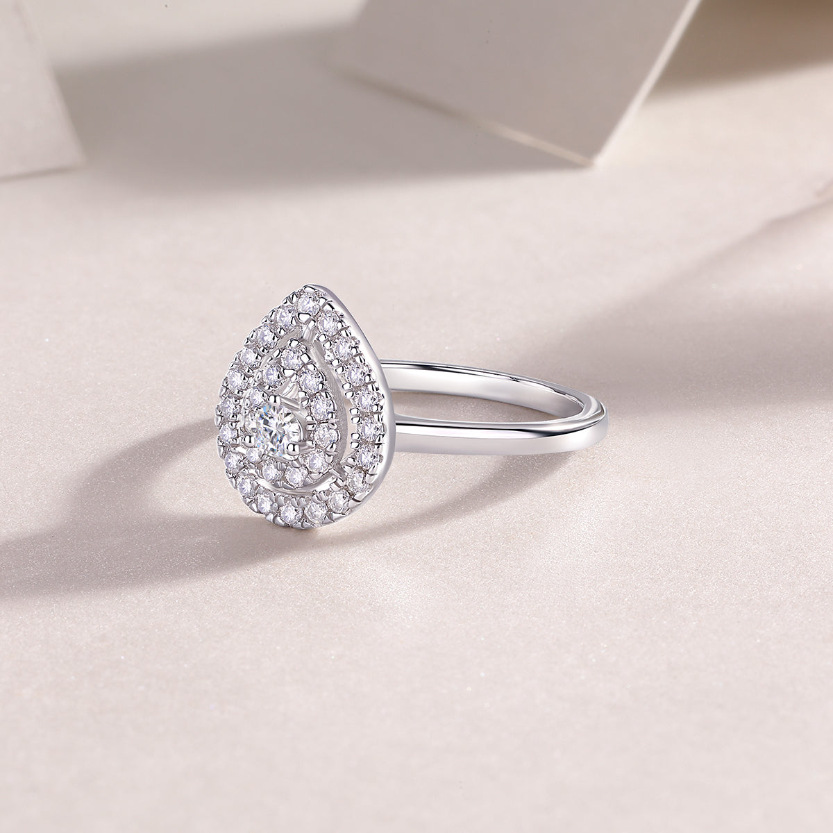 Carissie Ring MF214962 - Silver Angle View