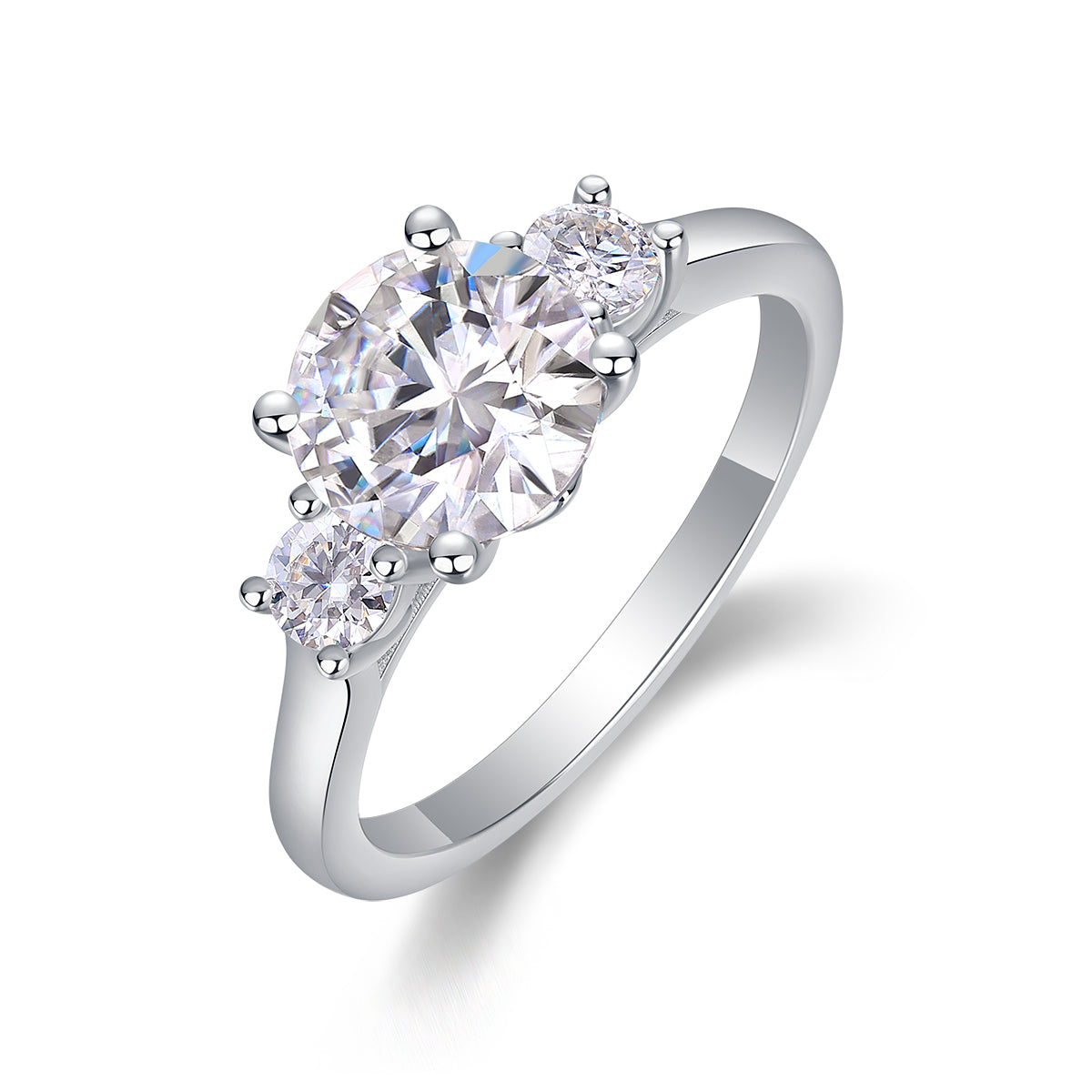 Carissie Ring MF214972 - Silver Angle View