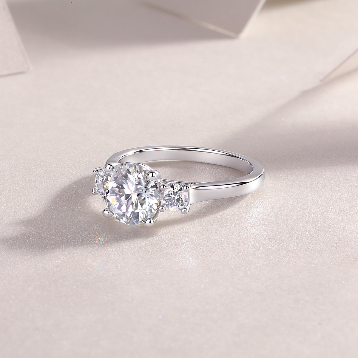 Carissie Ring MF214972 - Silver Angle View