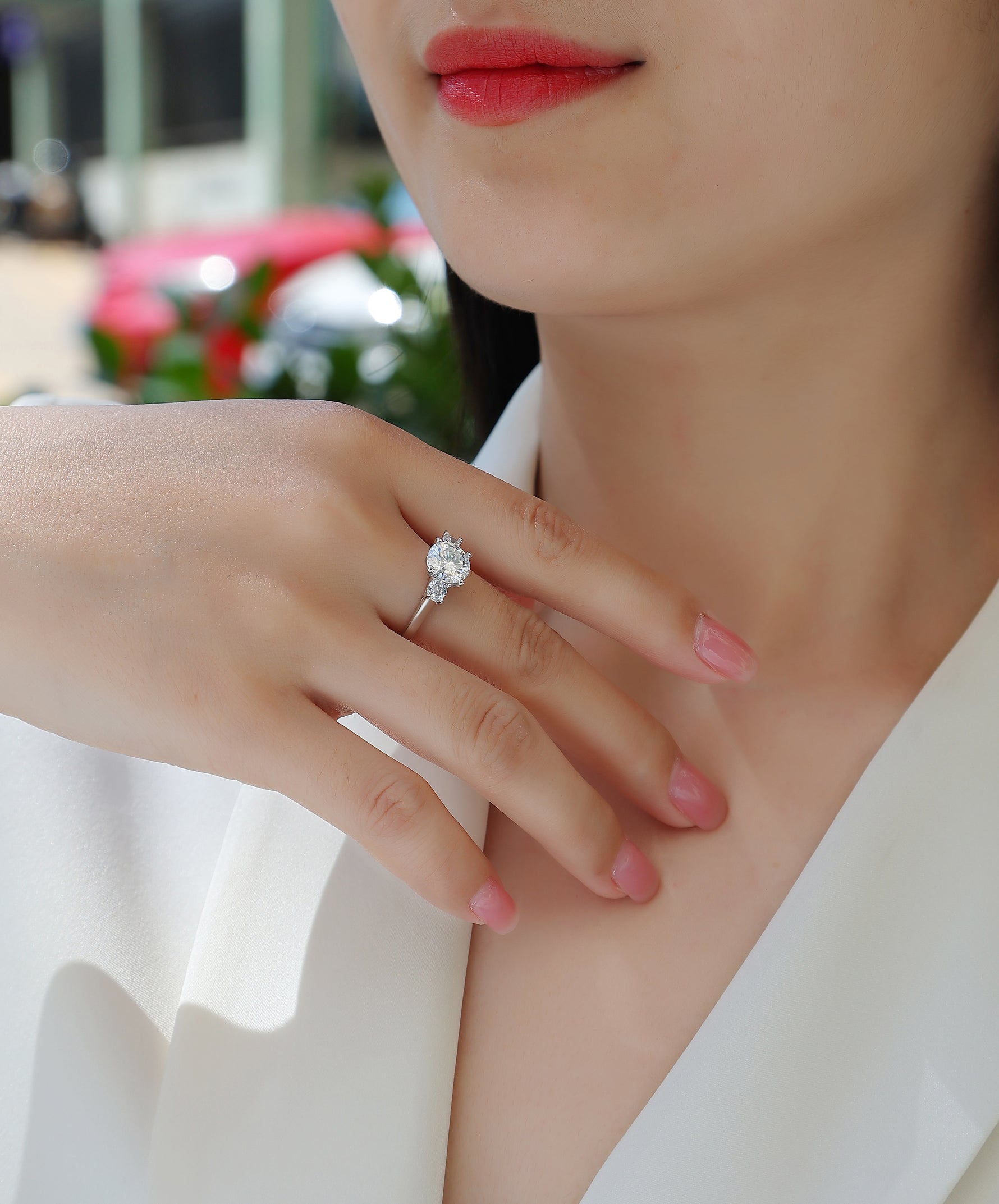 Carissie Ring MF214972 - Silver On Model
