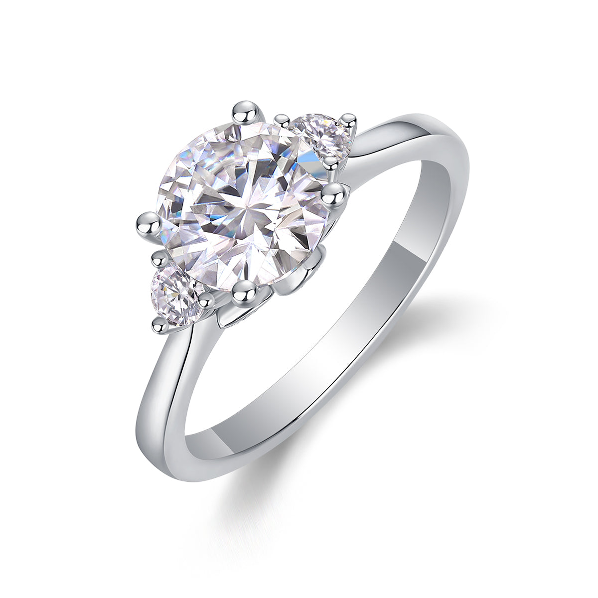 Carissie Ring MF214974 - Silver Angle View