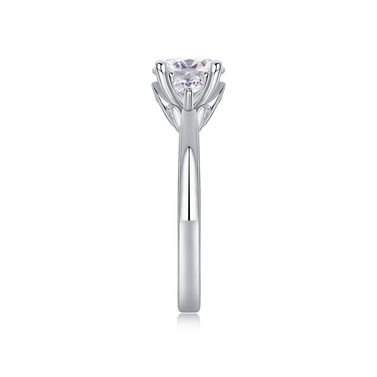 Carissie Ring MF214974 - Silver Side View