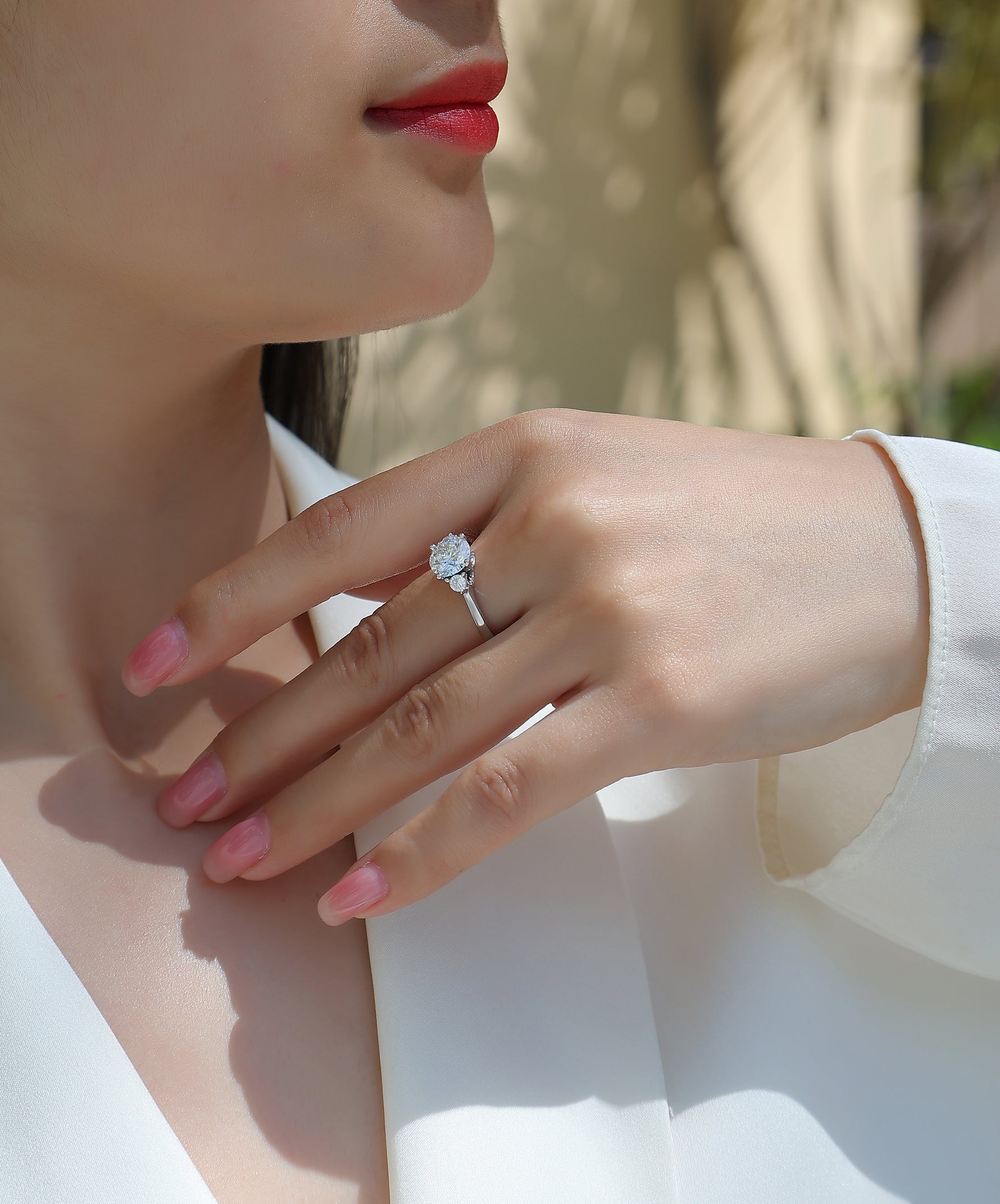 Carissie Ring MF214974 - Silver On Model