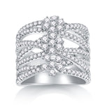 Carissie Ring MF215008 - Silver Front View