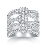Carissie Ring MF215008 - Silver Front View