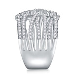 Carissie Ring MF215008 - Silver Angle View