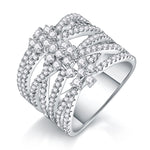 Carissie Ring MF215008 - Silver Angle View