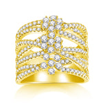 Carissie Ring MF215008 - Yellow Gold Front View